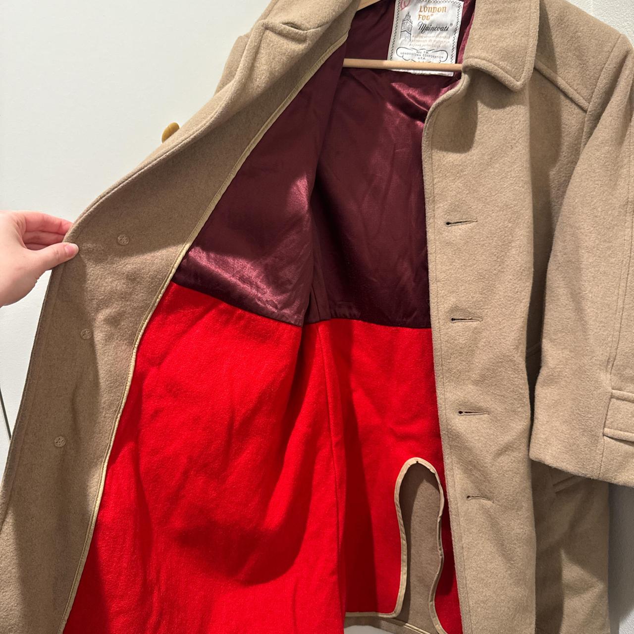 London Fog Women's Peacoat - Tan/Brown - S – Vint… - image 3