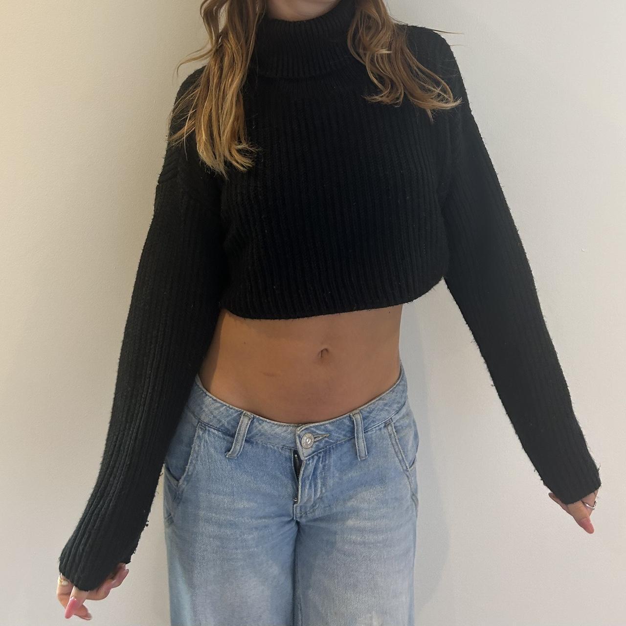 Missguided cropped jumper best sale