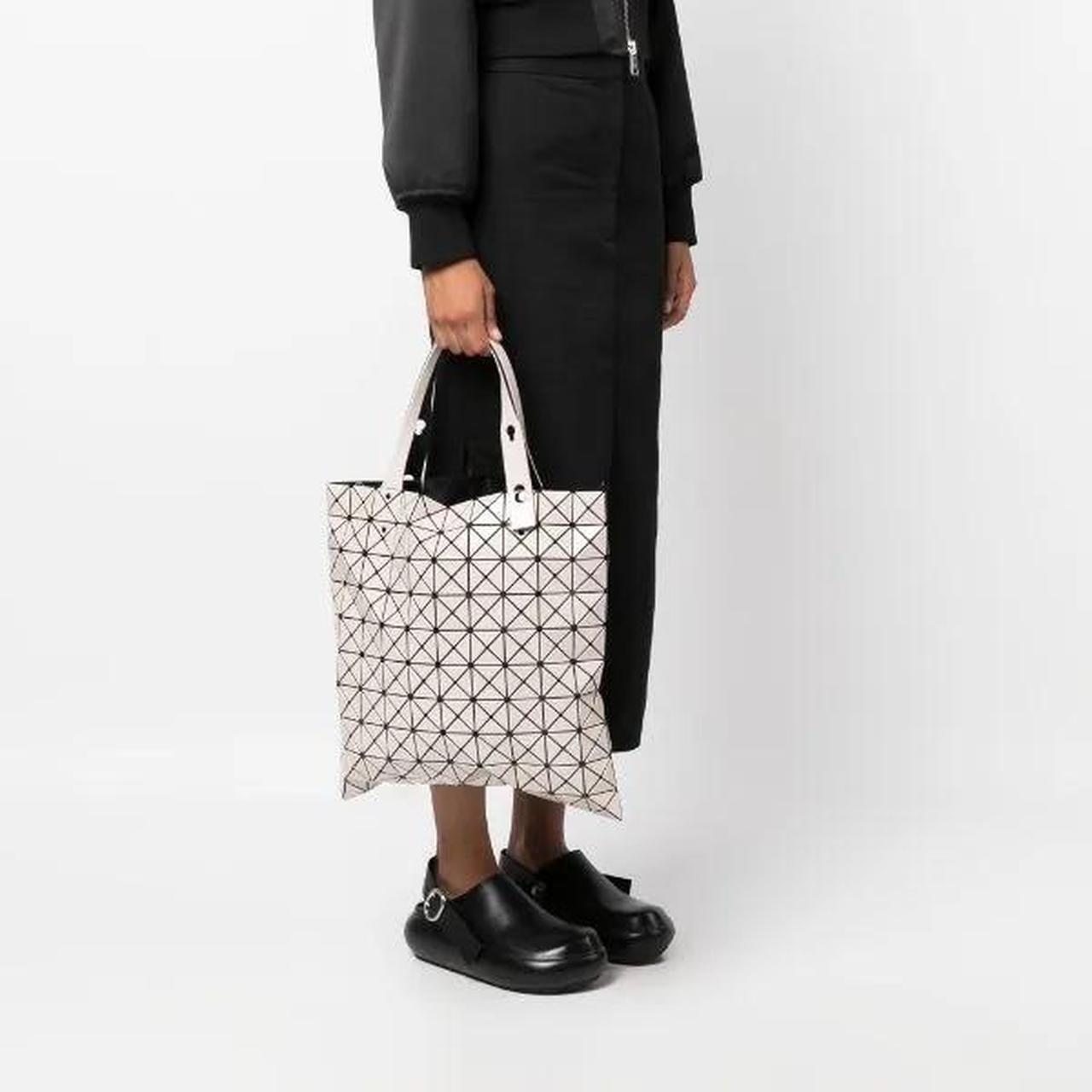 Bao Bao Issey Miyake white prism tote! this is the | Depop