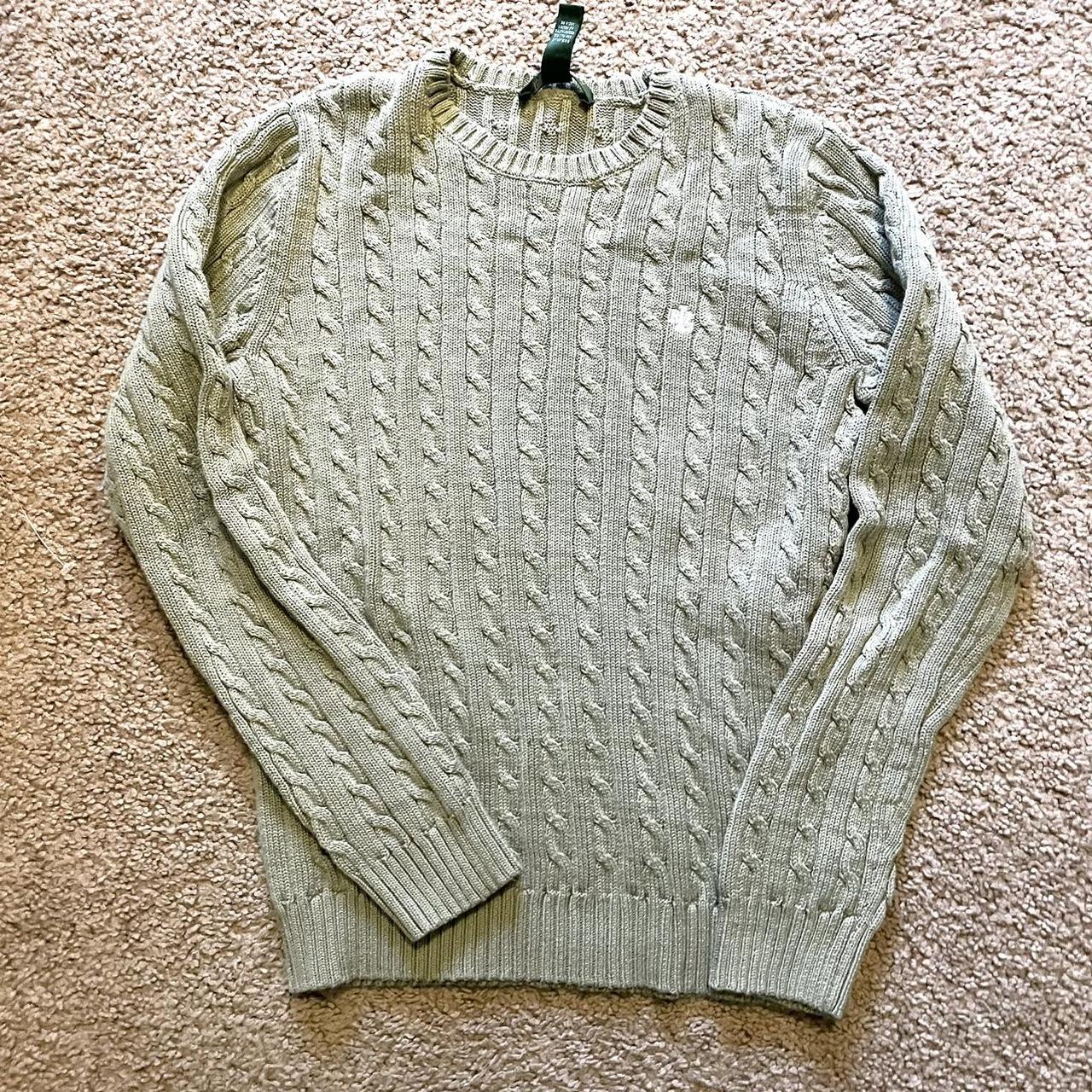 Polo Ralph Lauren Women's Green Jumper | Depop