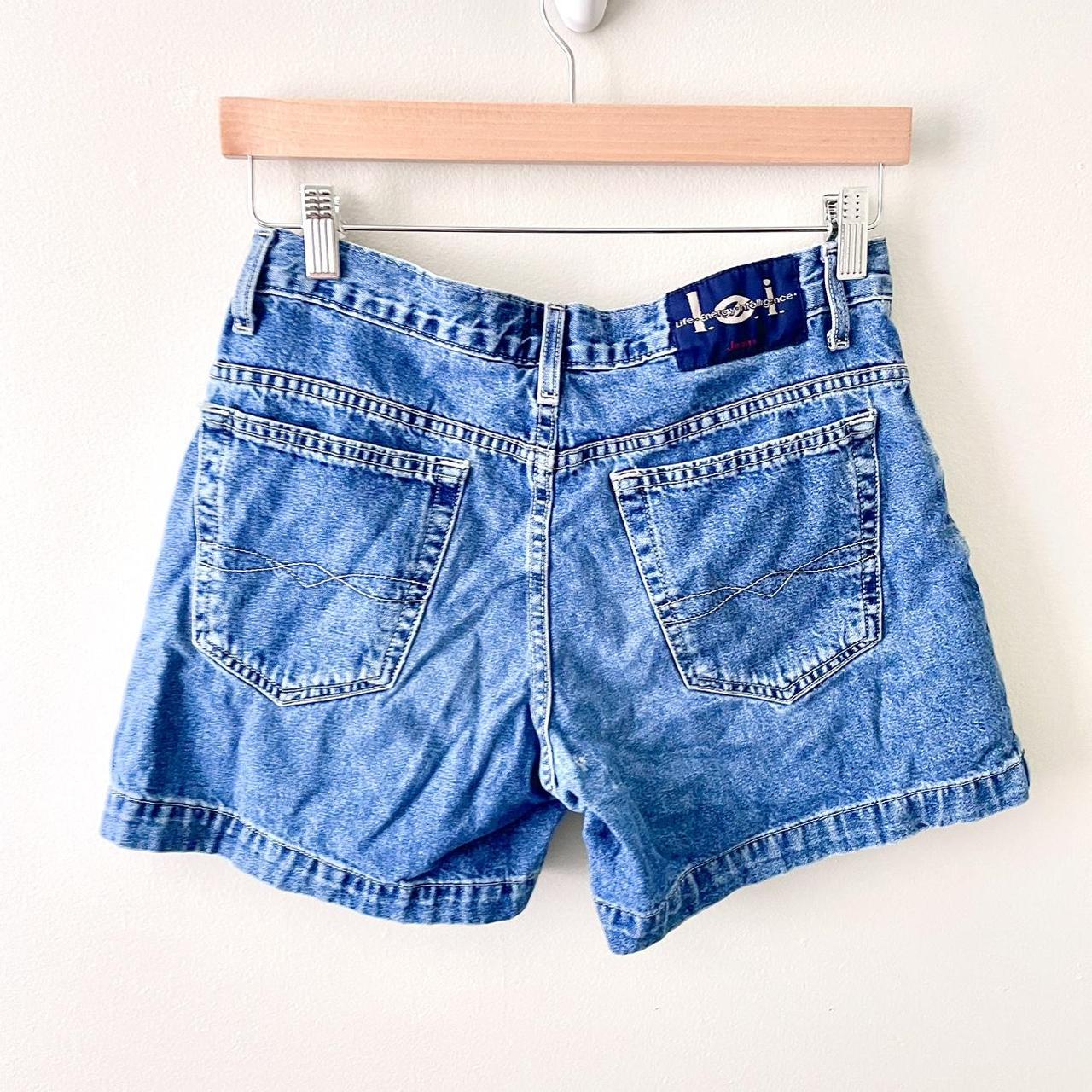 American Vintage Women's Blue Shorts | Depop