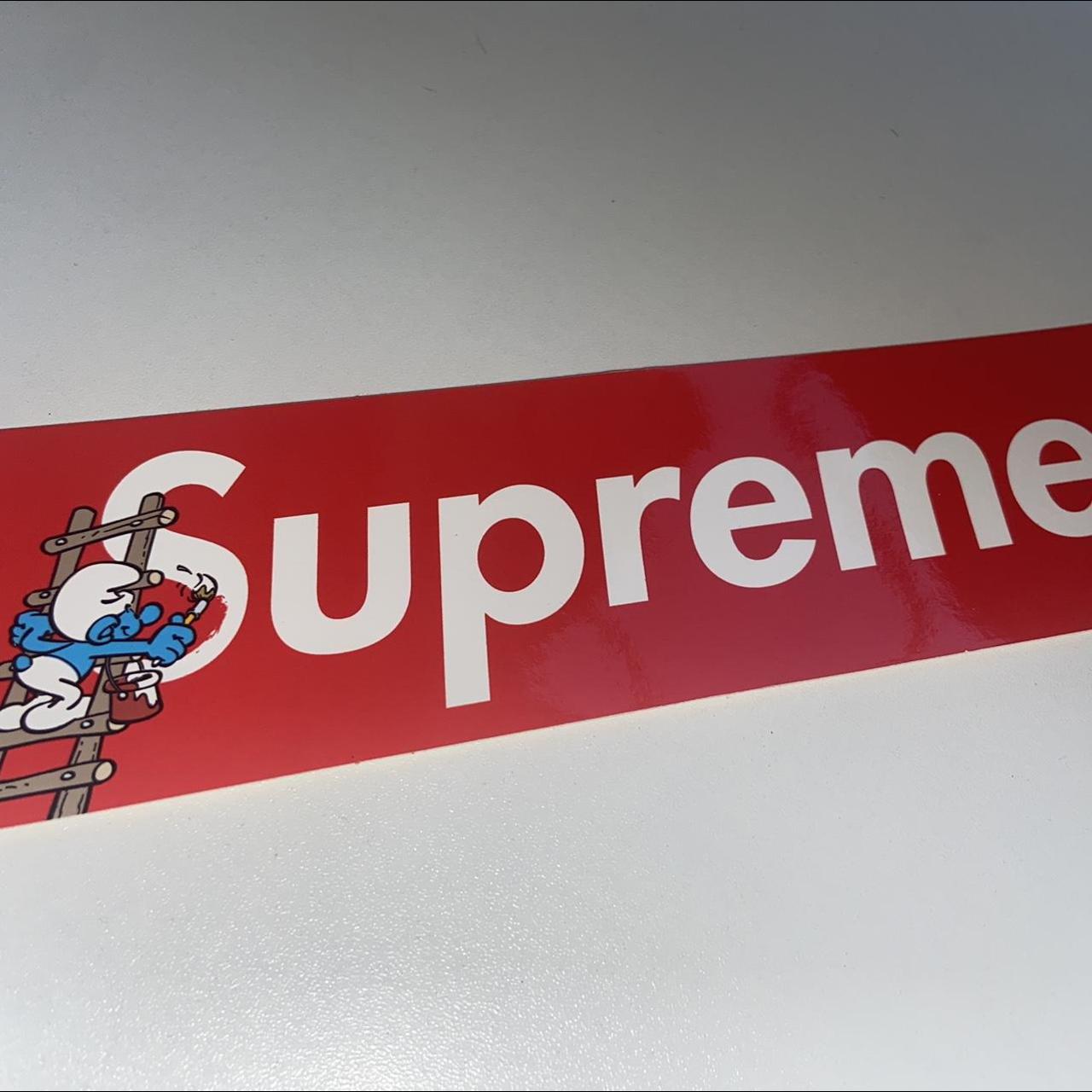 Supreme Smurf sale Box Logo Sticker Set