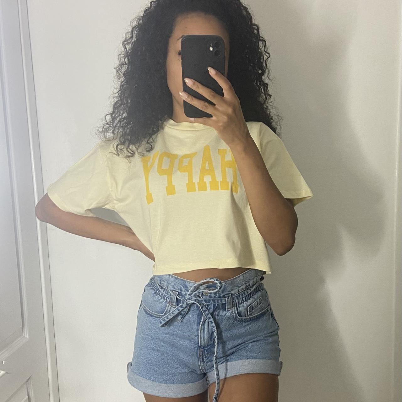 Miss selfridge yellow top online