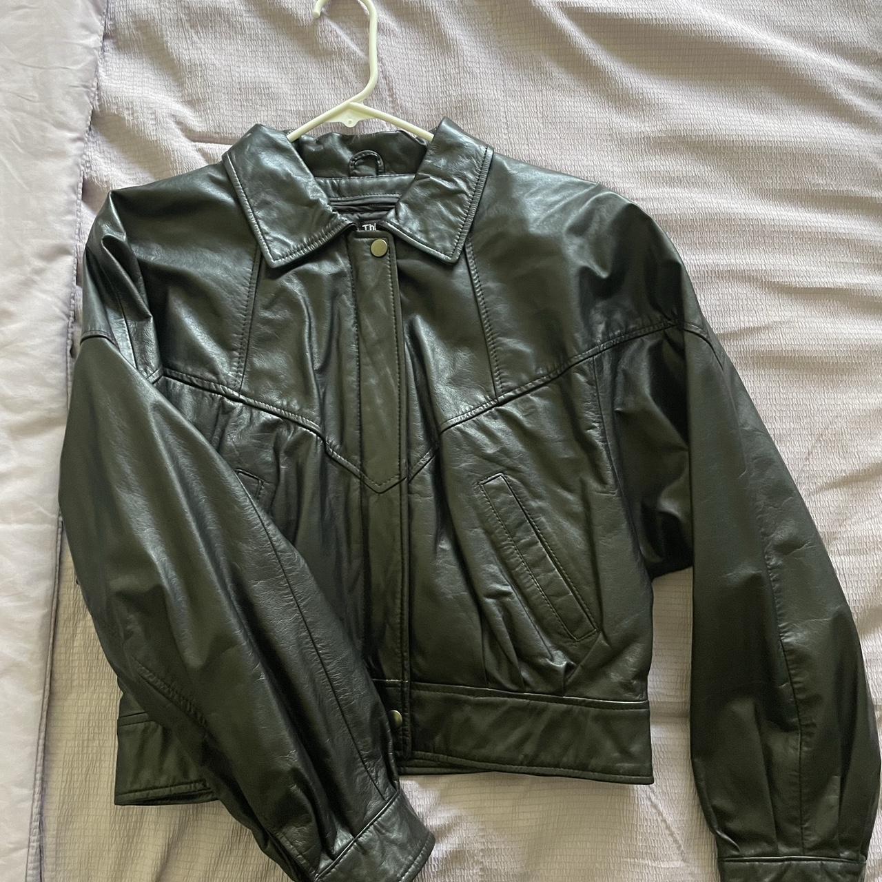 Authentic Vintage NFL leather jacket San Francisco - Depop