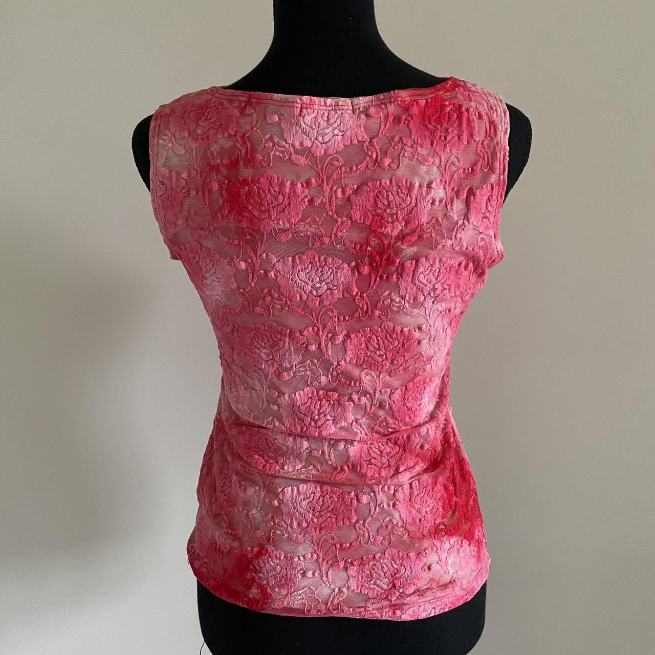ELLE Women's Pink Vest (3)
