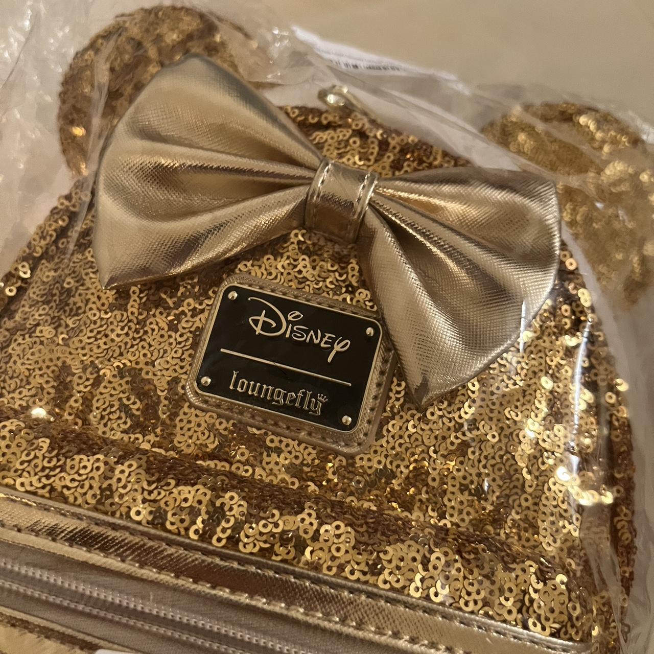 Loungefly deals X LASR Exclusive Disney Yellow Gold Sequin