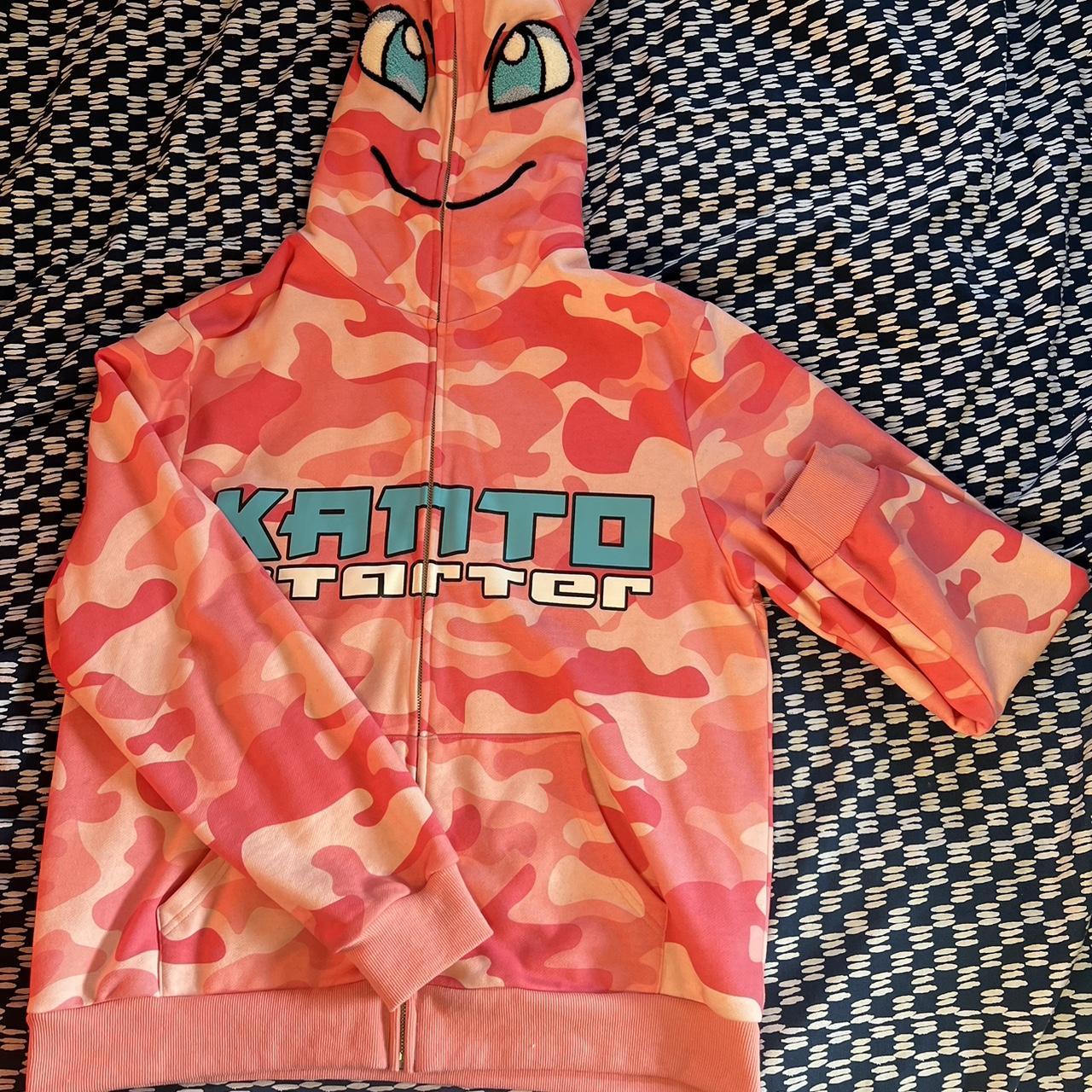 Kanto Starter Pink, full zip, Mew Psyshock Hoodie.... - Depop