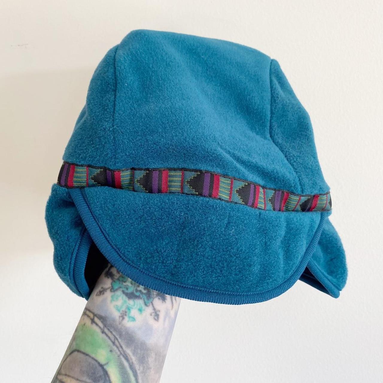 90s Vintage L.L. Bean Fleece Ear Muff Hat 1990s... Depop