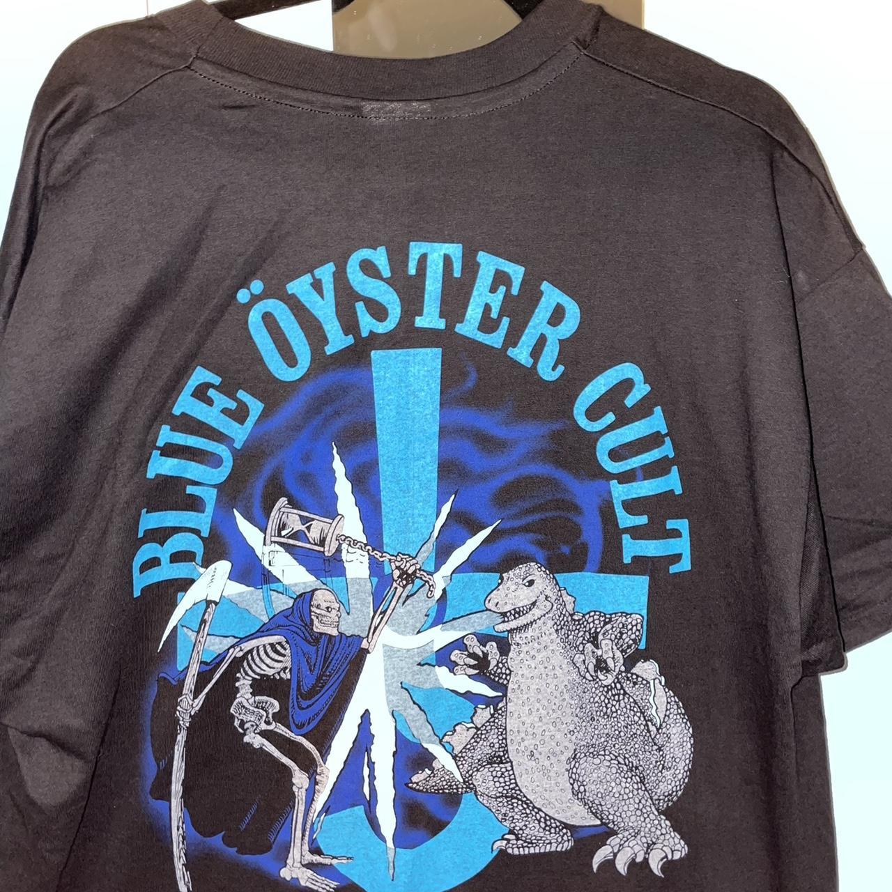 Blue oyster best sale cult godzilla shirt