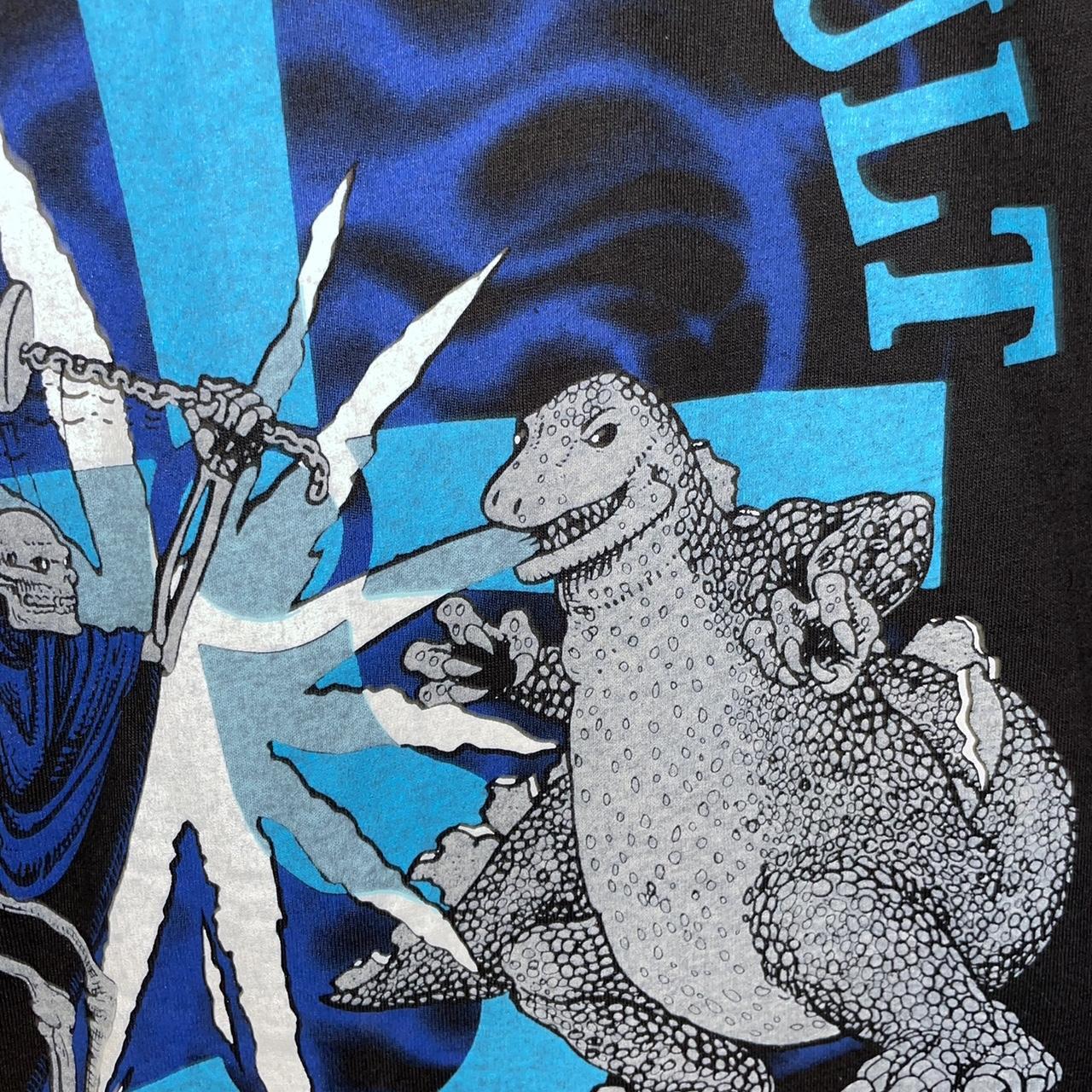 1992 Blue Oyster Cult Tour Godzilla Tee Size | Depop