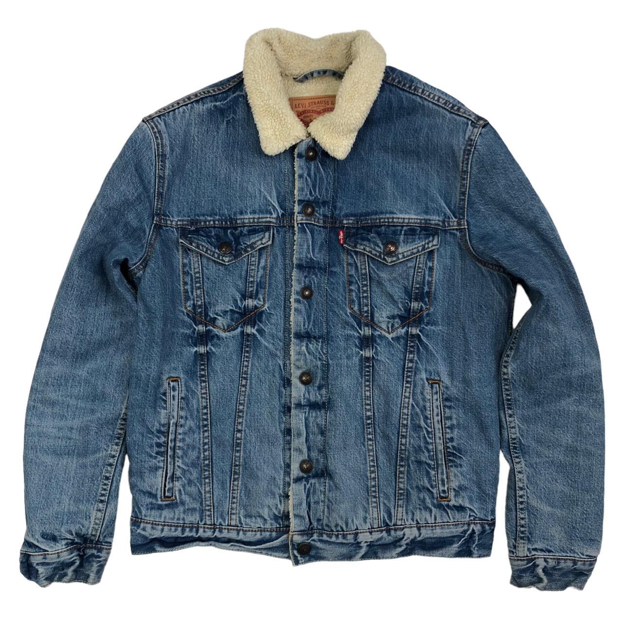 Levi's Men's Blue Jacket | Depop