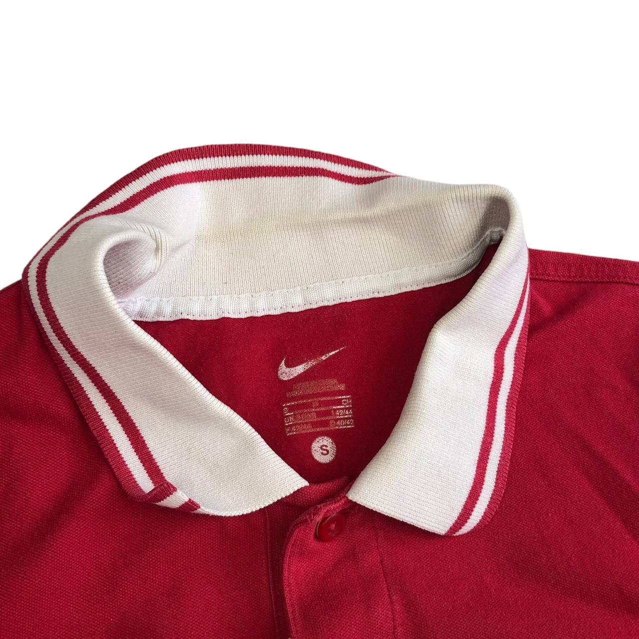 Nike Arsenal Polo Shirt Brand: Nike Colour: Red... - Depop