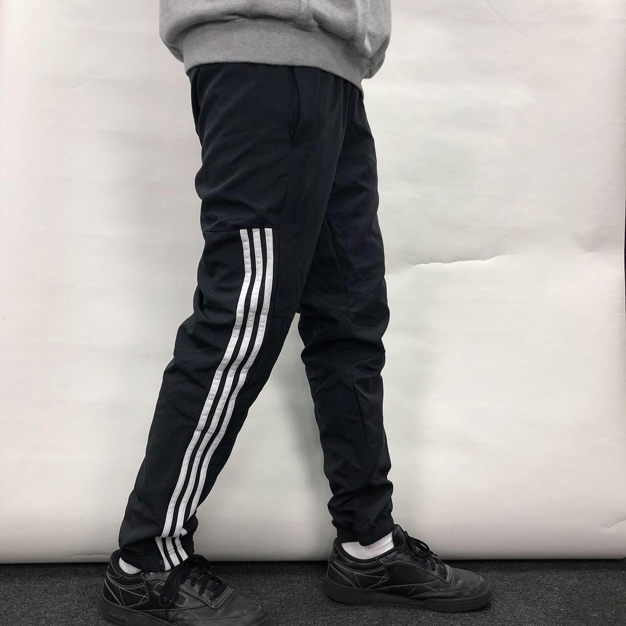 Adidas tracksuit clearance bottoms zip pockets