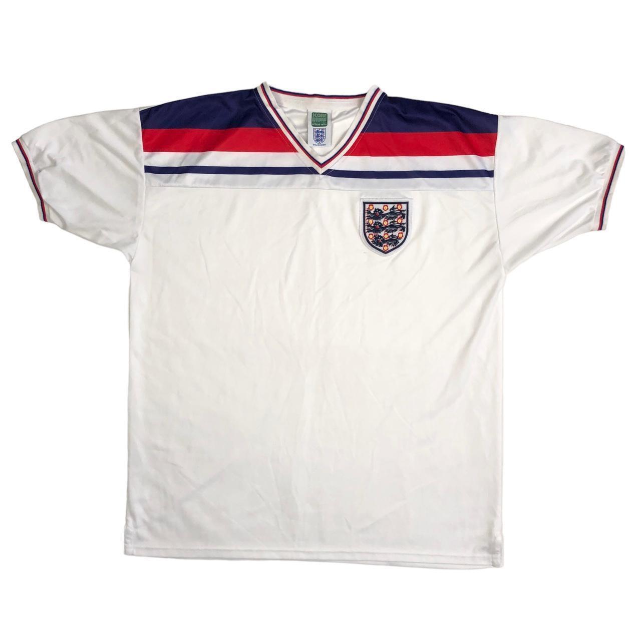 Score Draw England 82 Home Shirt Score Draw England Kit 82 Score