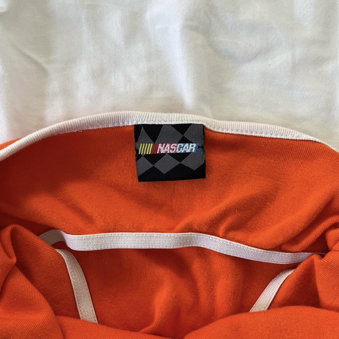 NASCAR Women's Orange Vest | Depop