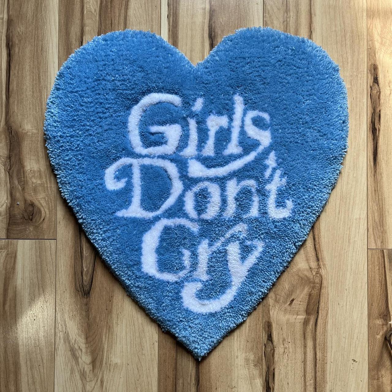 Girls don’t cry rug, This is made to order! It will...