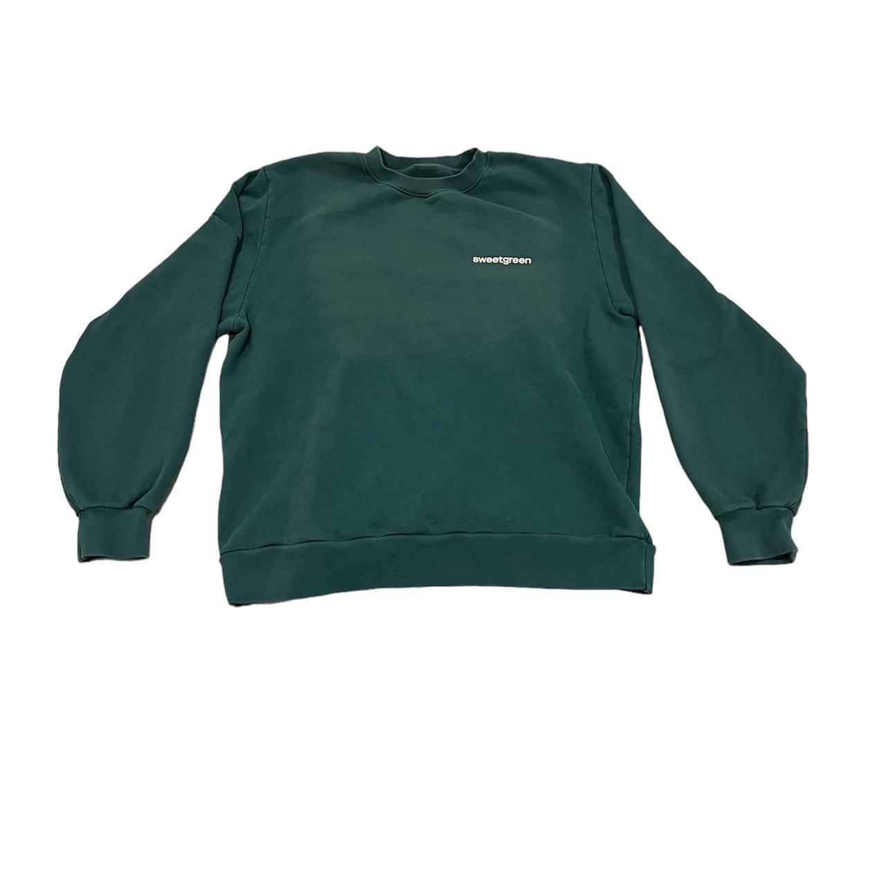 RARE buy Madhappy X Sweetgreen Green Pullover Sweatshirt Sz M