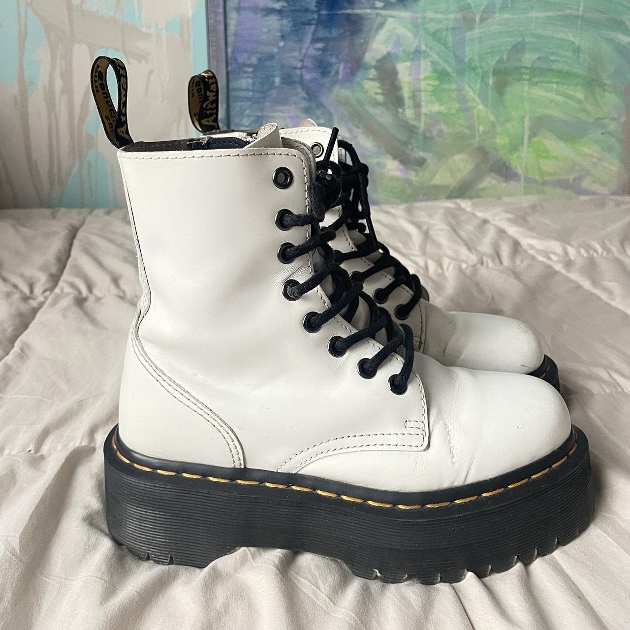 Jadon hot sale boots white