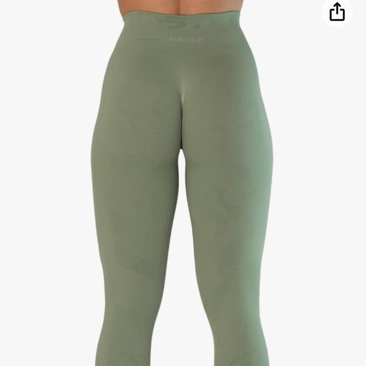aurola golf green leggings retail: $35.99 size: - Depop