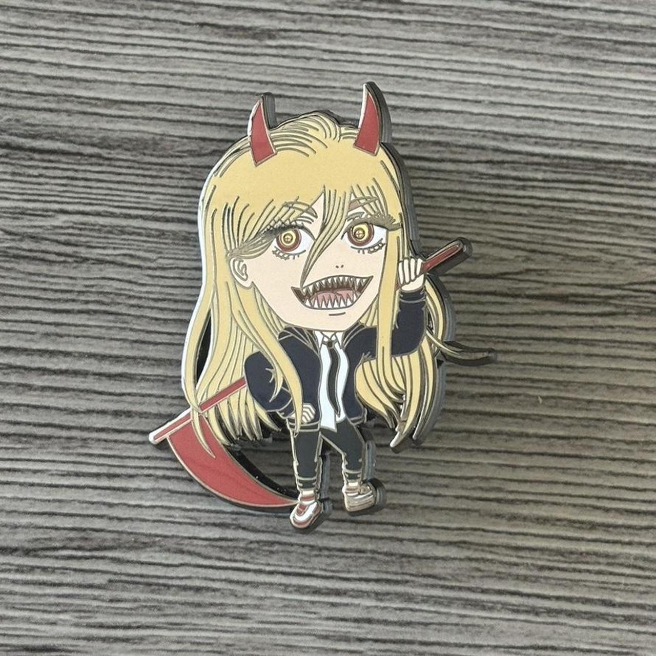 Chainsaw Man Power enamel orders pin