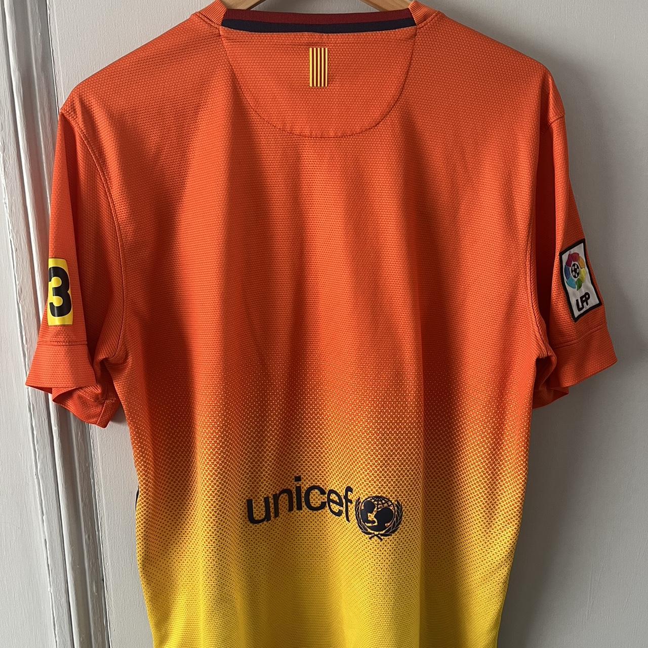 F.C Barcelona Away Football Shirt Kit... - Depop