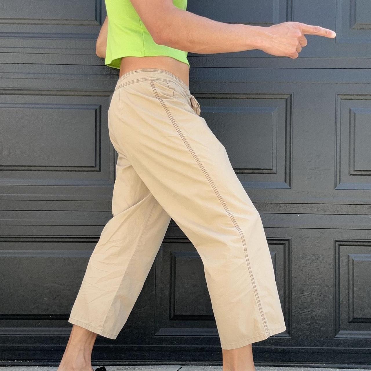 Faded Glory Men's Khaki Trousers Depop