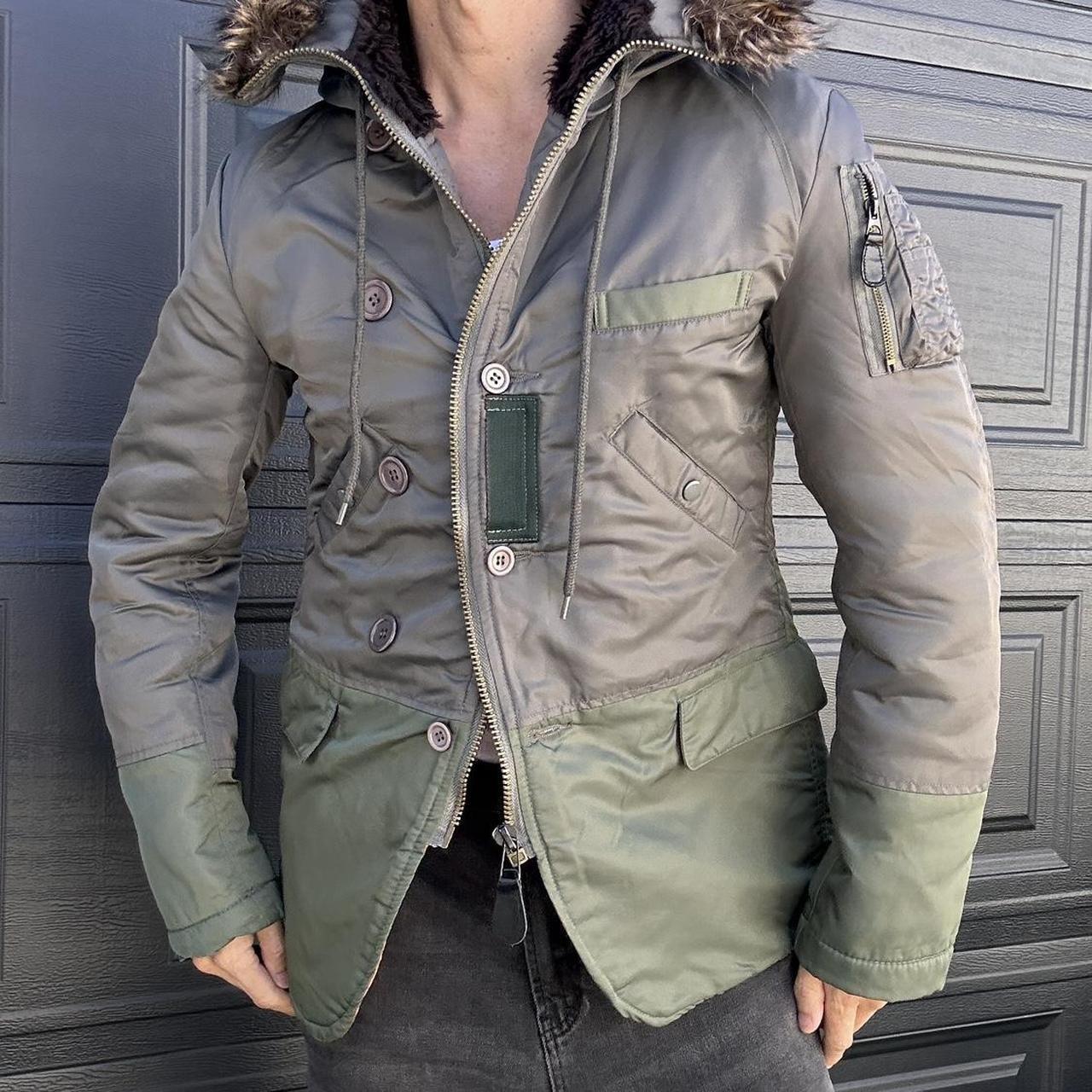 JUNYA WATANABE 2006 Runway deconstructed padded MA-1 bomber