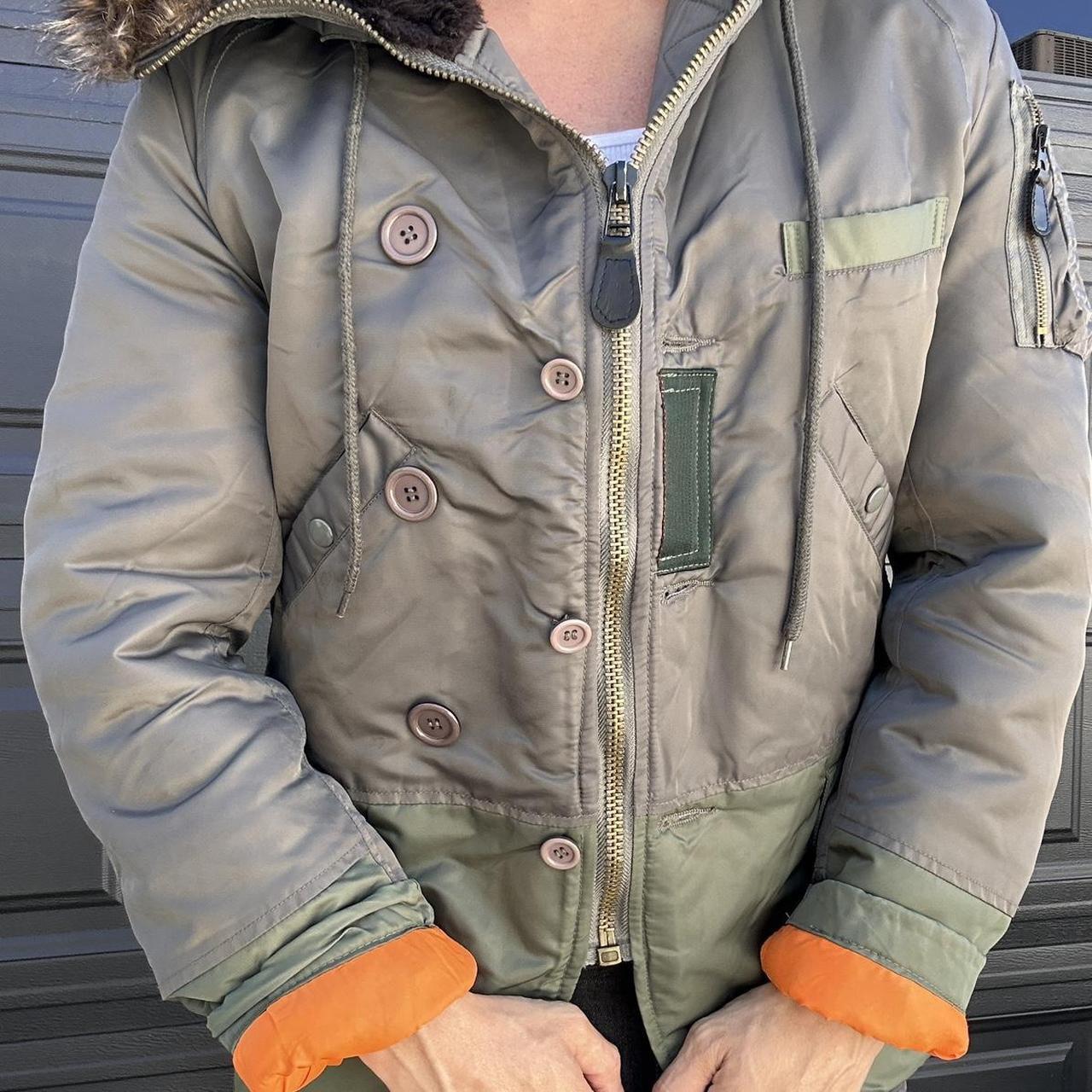 JUNYA WATANABE 2006 Runway deconstructed padded MA-1 bomber