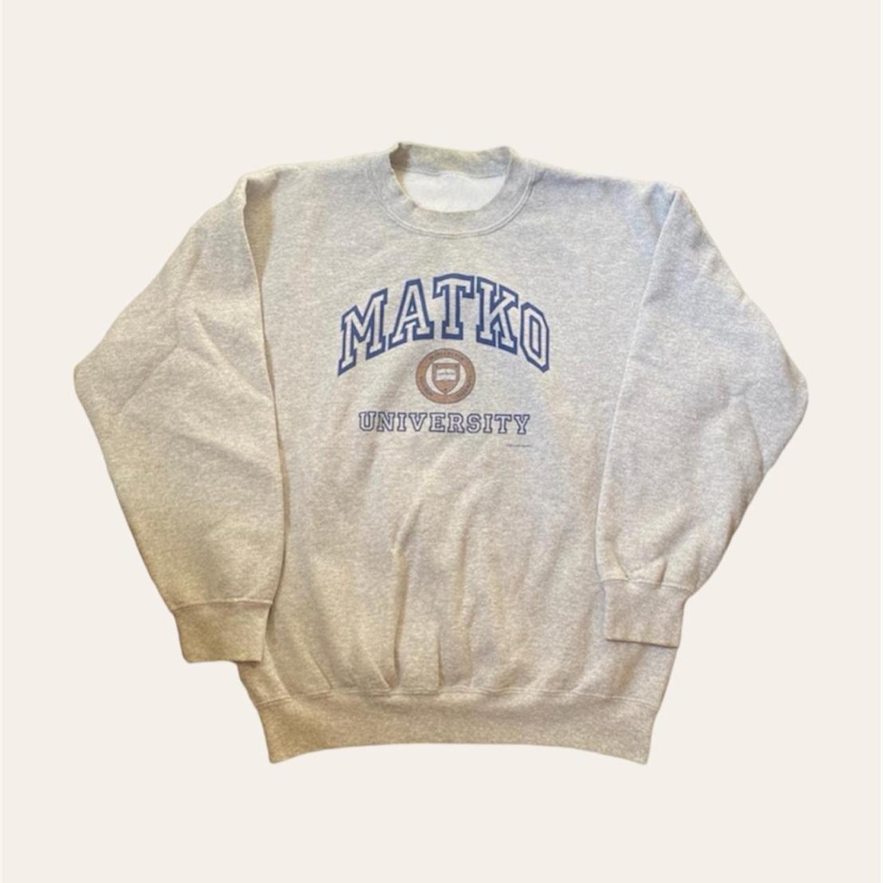 Matko University Vintage Sweatshirt. No tag. Had