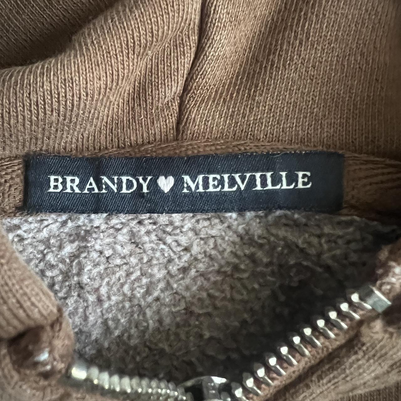 Brandy Melville Women's Brown Sweatshirt Depop