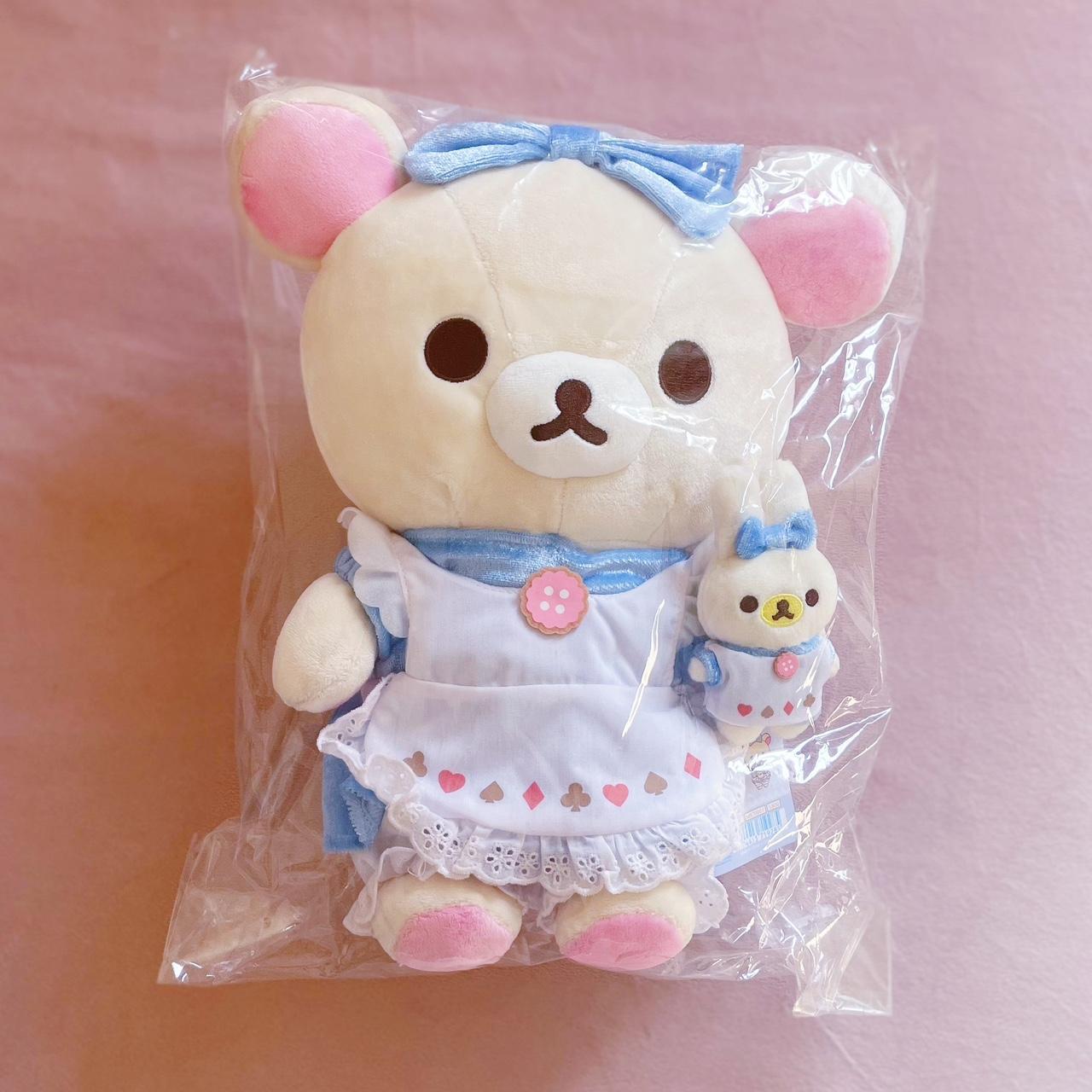 Korilakkuma gray shops cat plush large Rilakkuma 2017 cute cats limited