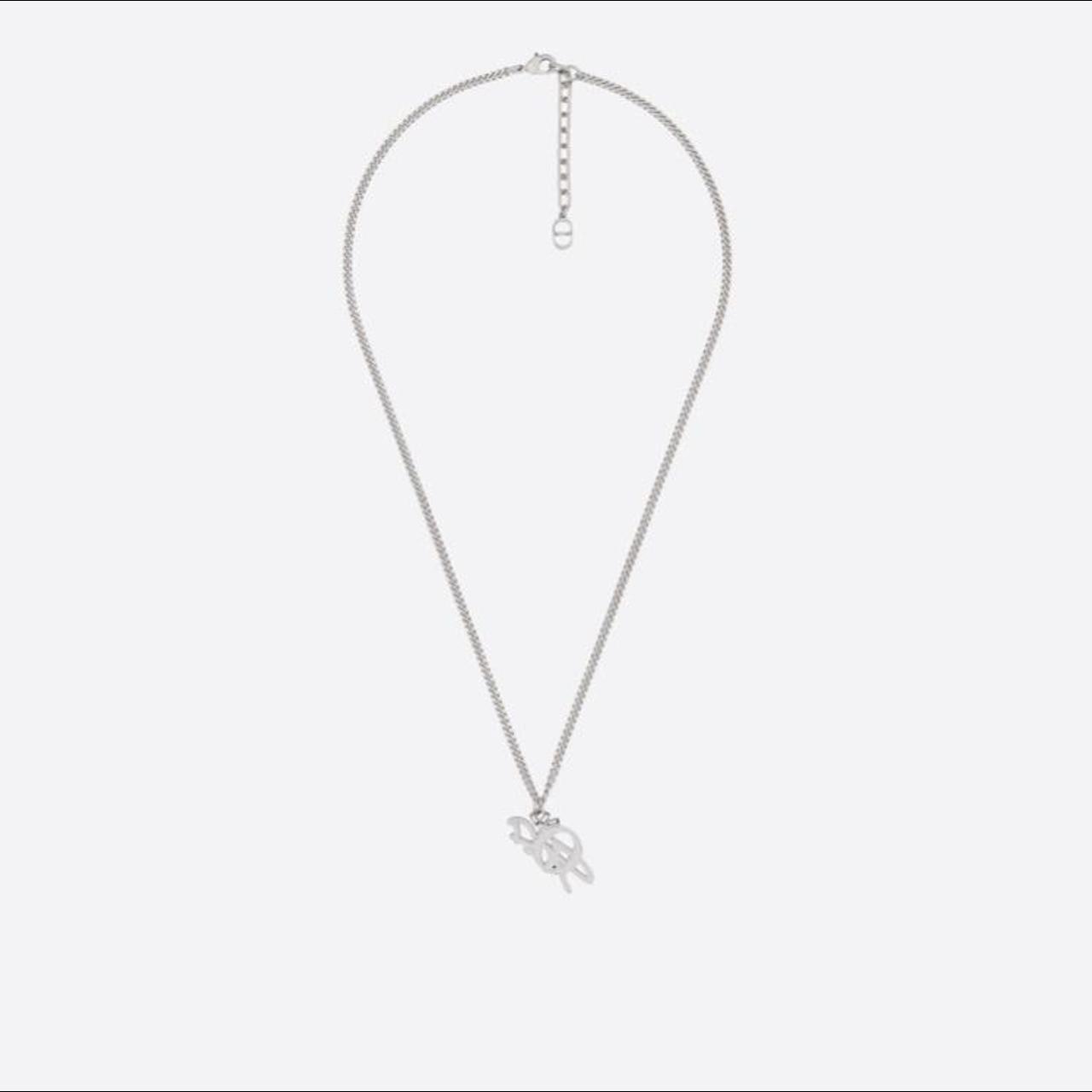 Dior Men's Silver Jewellery Depop
