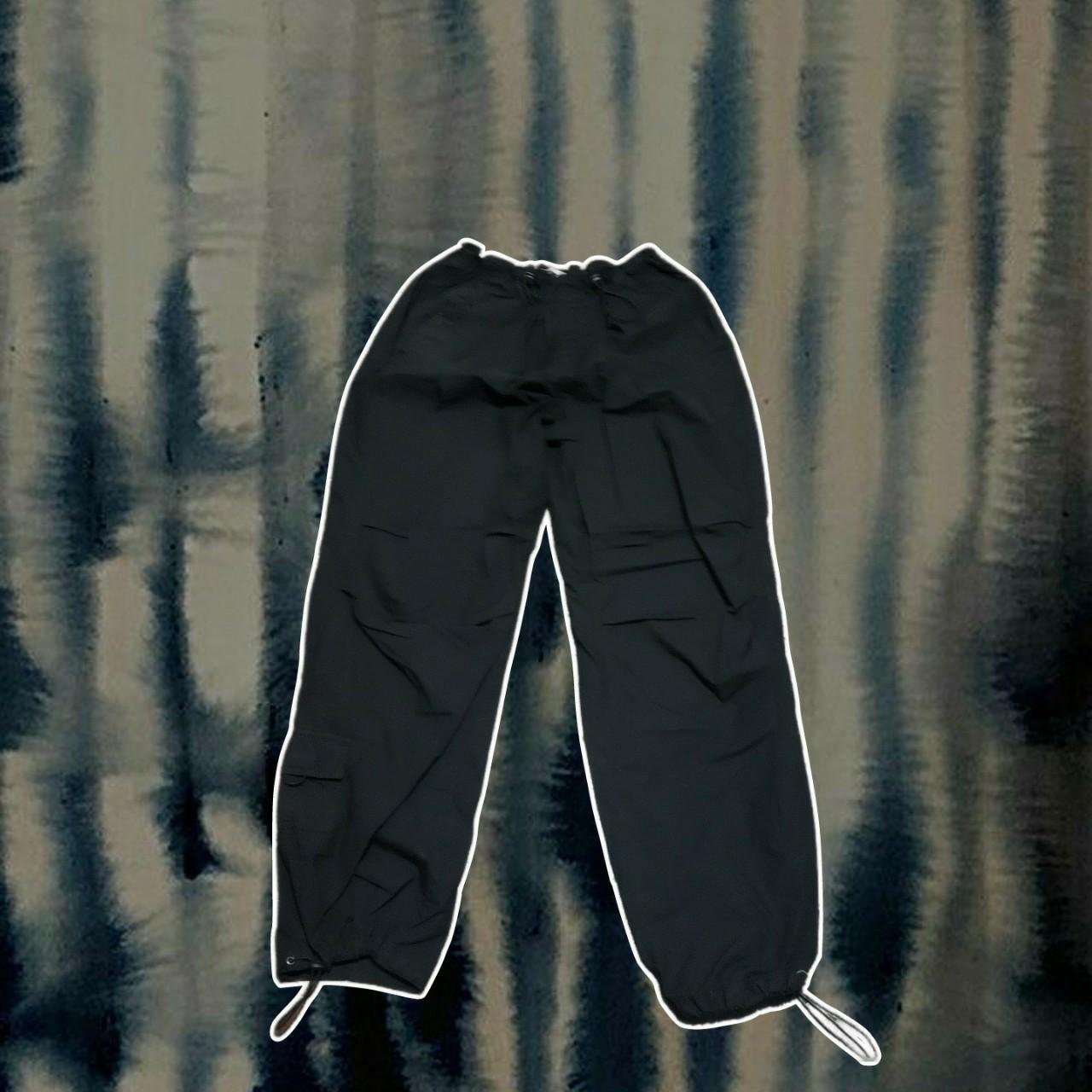 Black Parachute Garage Pants Cargo Size Small Depop