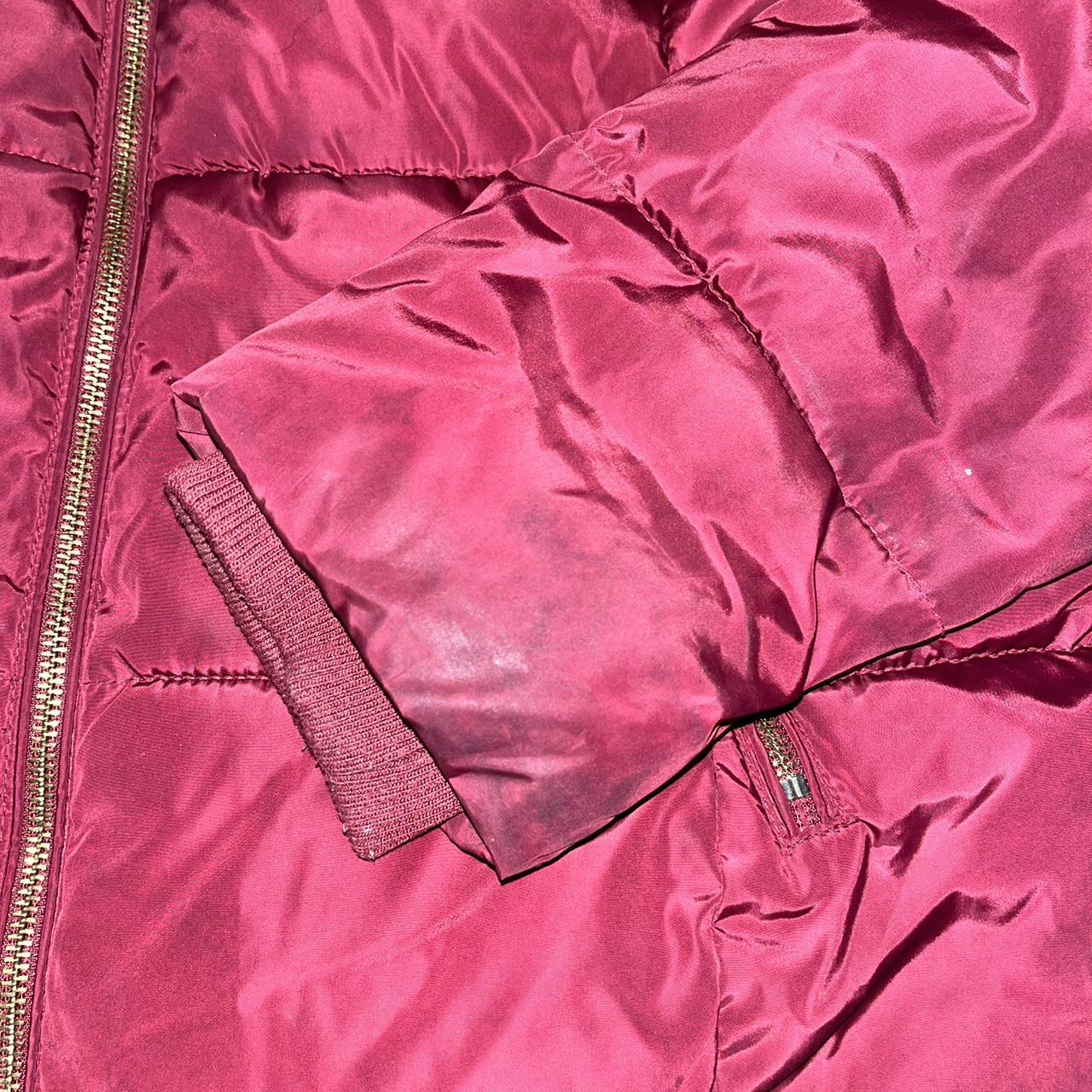 Women's Burgundy Jacket Depop