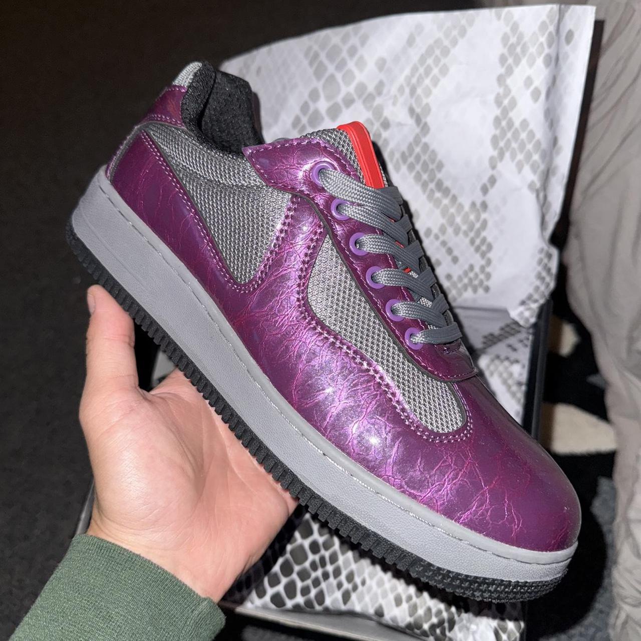 imran potato テレタビーズ purple Imran Potato Imran Potato PF1 Sneaker Purple | Grailed