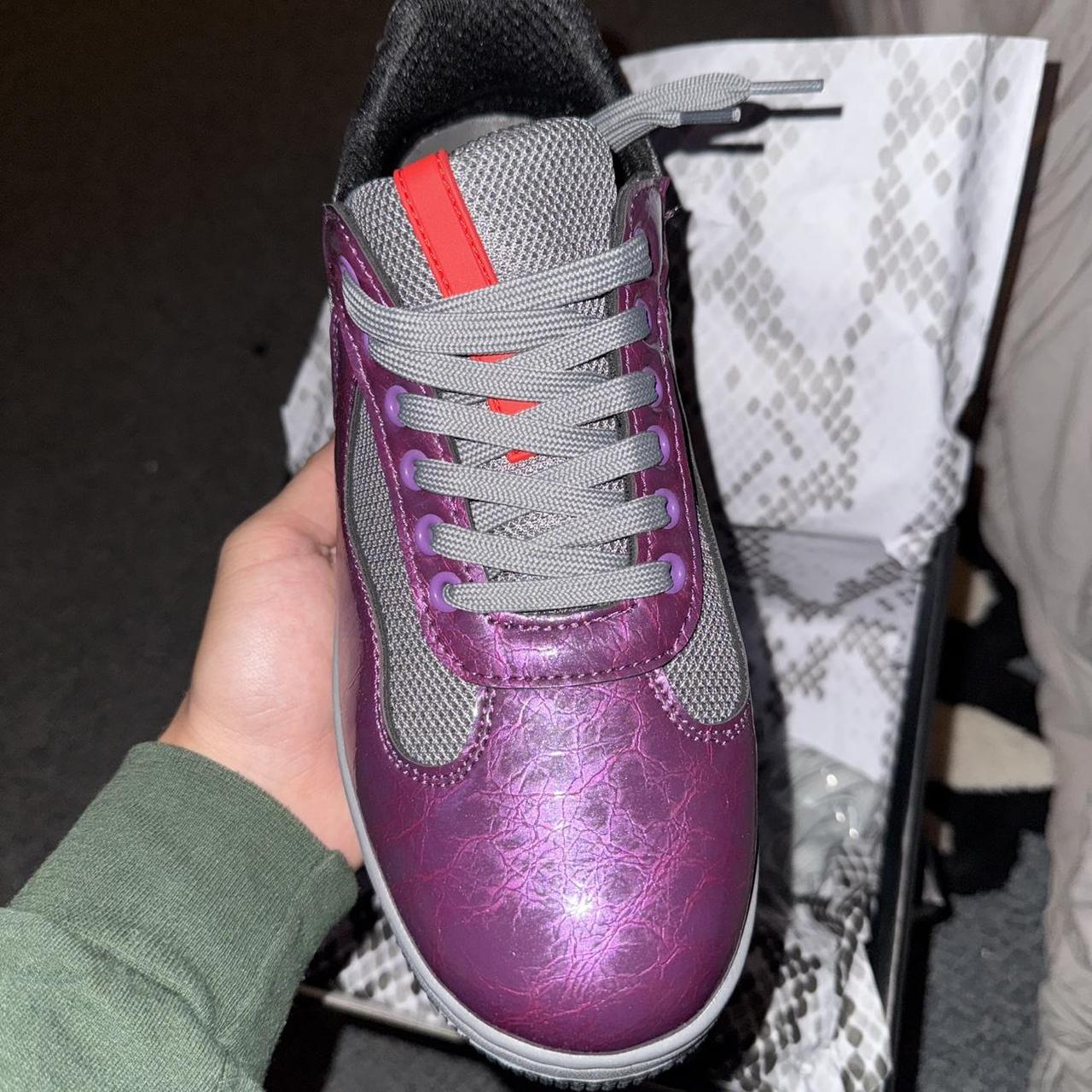 imran potato テレタビーズ purple Imran Potato PF1 Purple Comes with 2 extra sets of | Depop