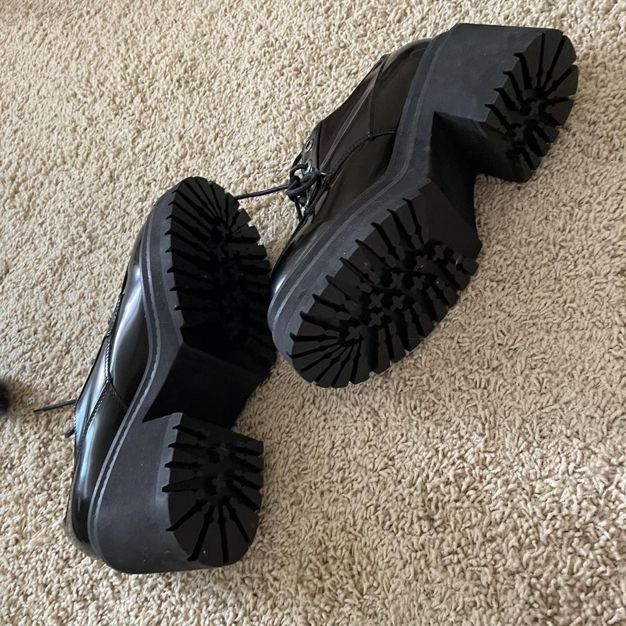 unif penny shoe true size 9, never worn out,... Depop