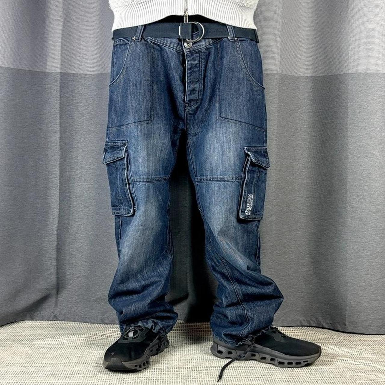 Baggy Vintage Jeans 2000s Skater Pants (J58) W38 | Depop