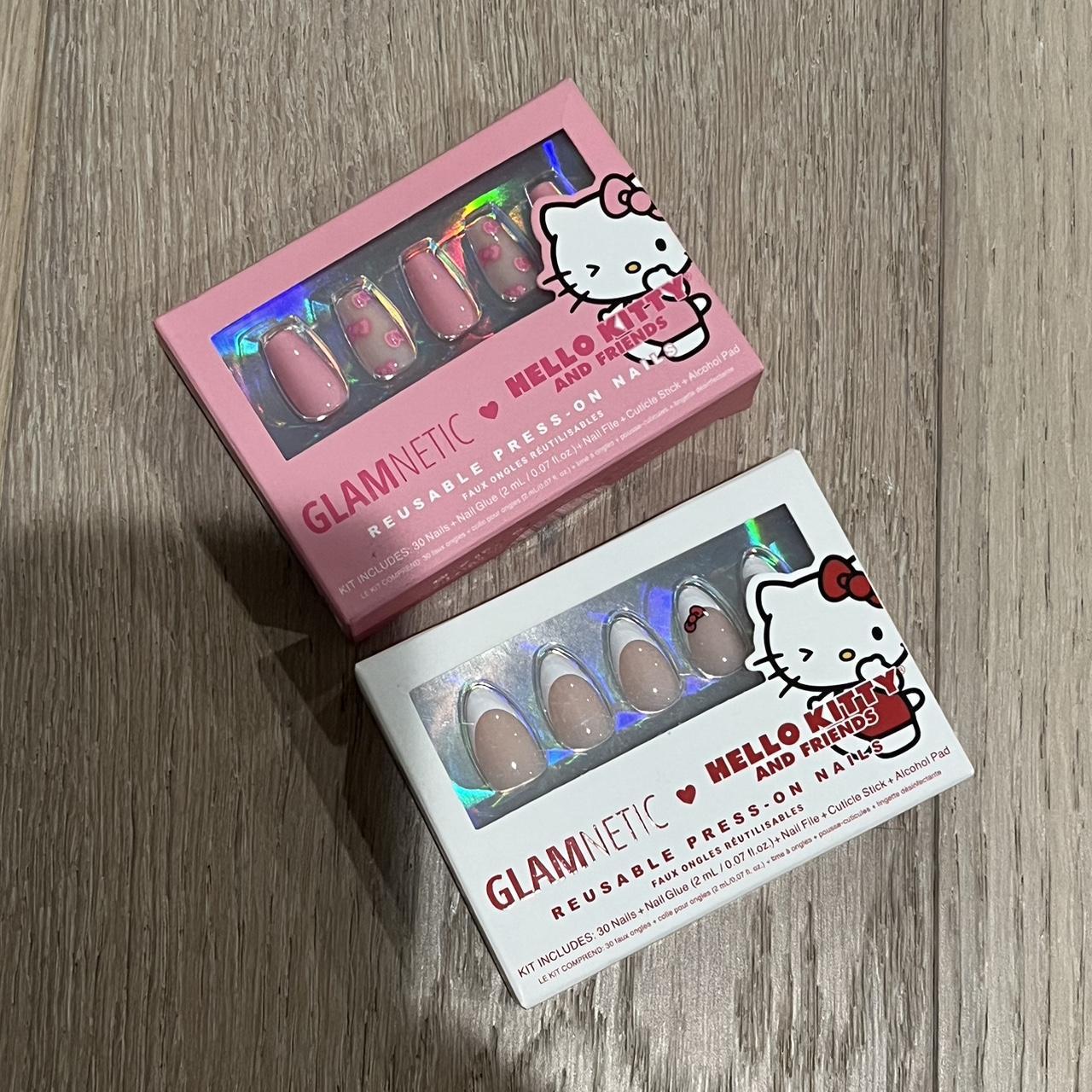 Glamnetic X Hello Kitty Press On Nails Retail 20 Depop 8393