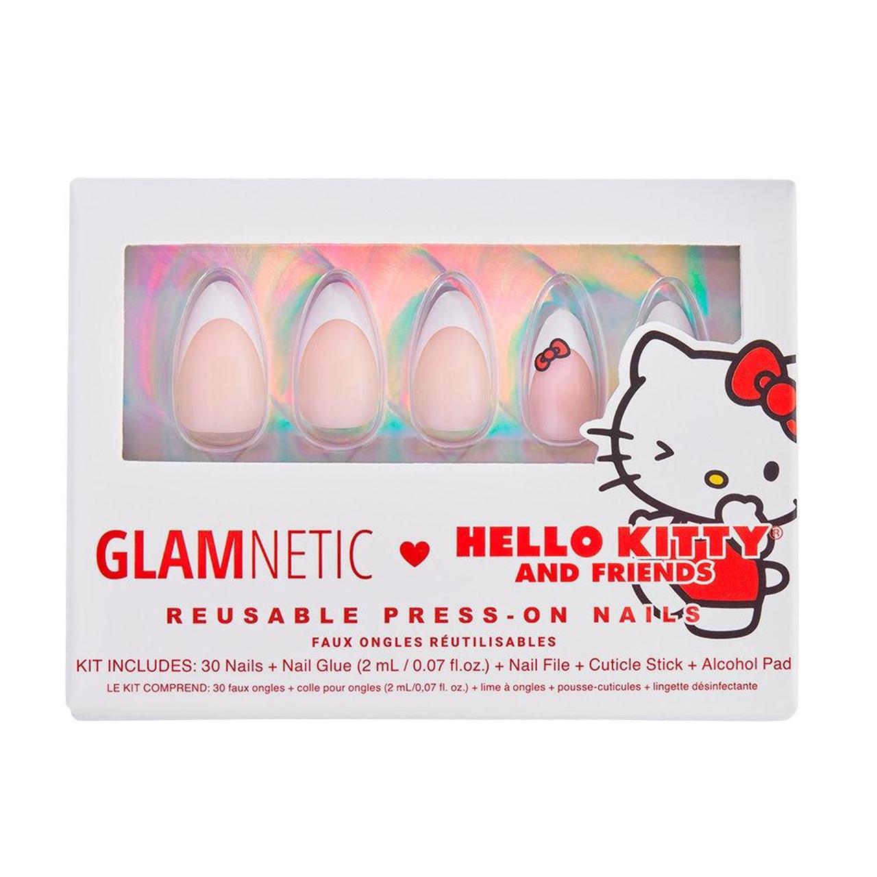x hello kitty press on nails. Retail 20... Depop