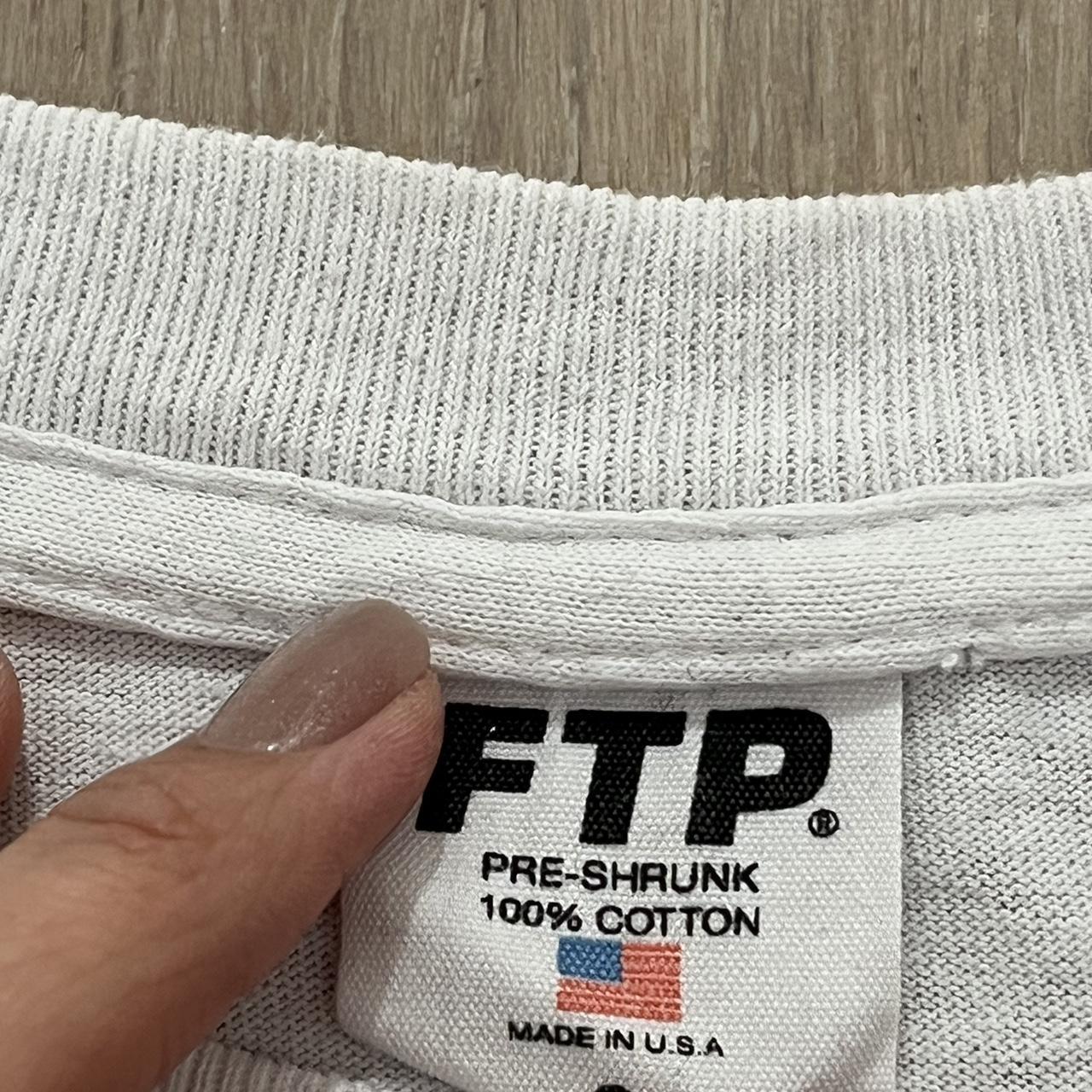 FTP x glory boyz t shirt. White t shirt with graphic... - Depop