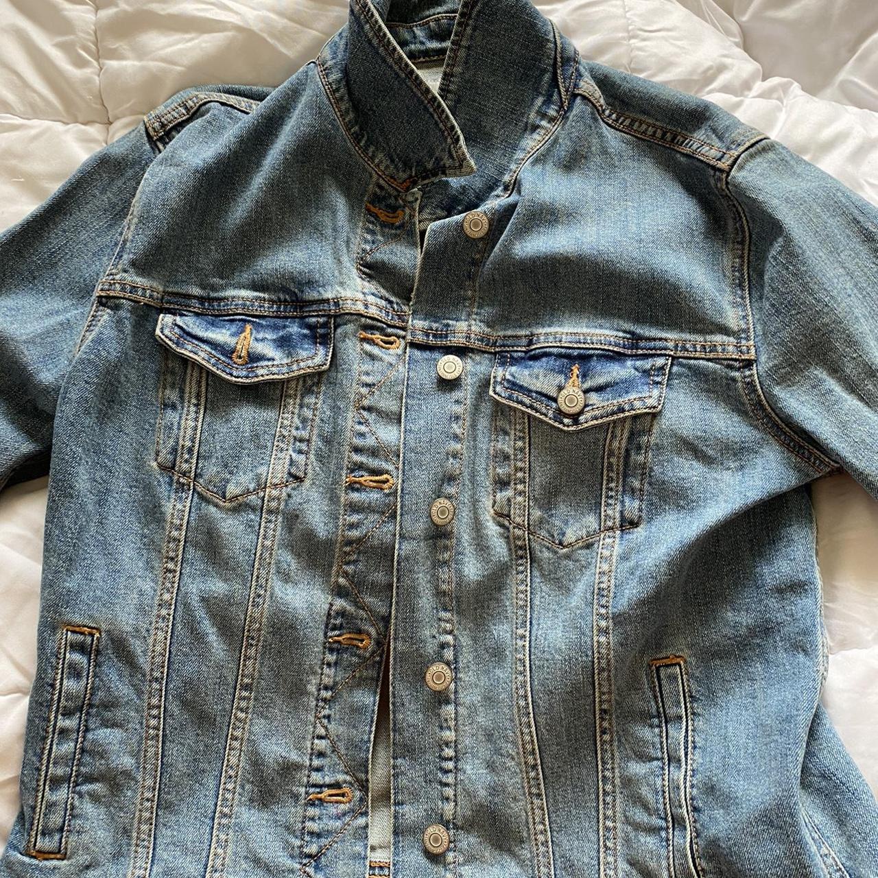 Old Navy Women's Blue Jacket | Depop