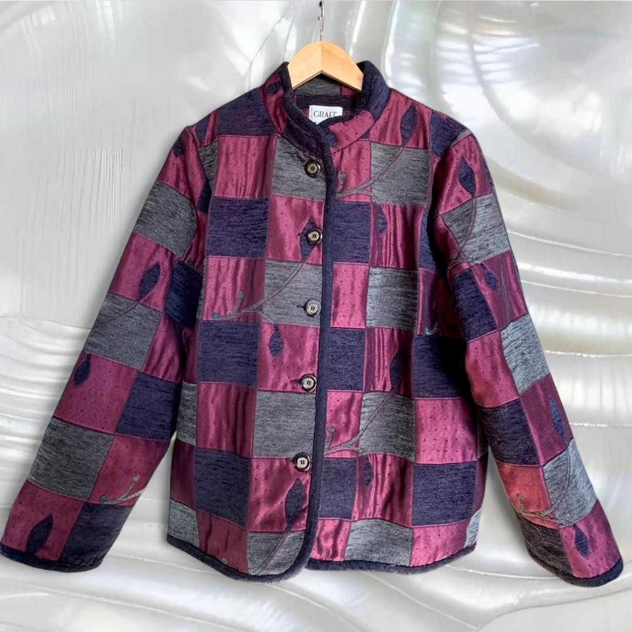 Graff Women's Lightweight Jacket - Multi/Purple -… - image 1