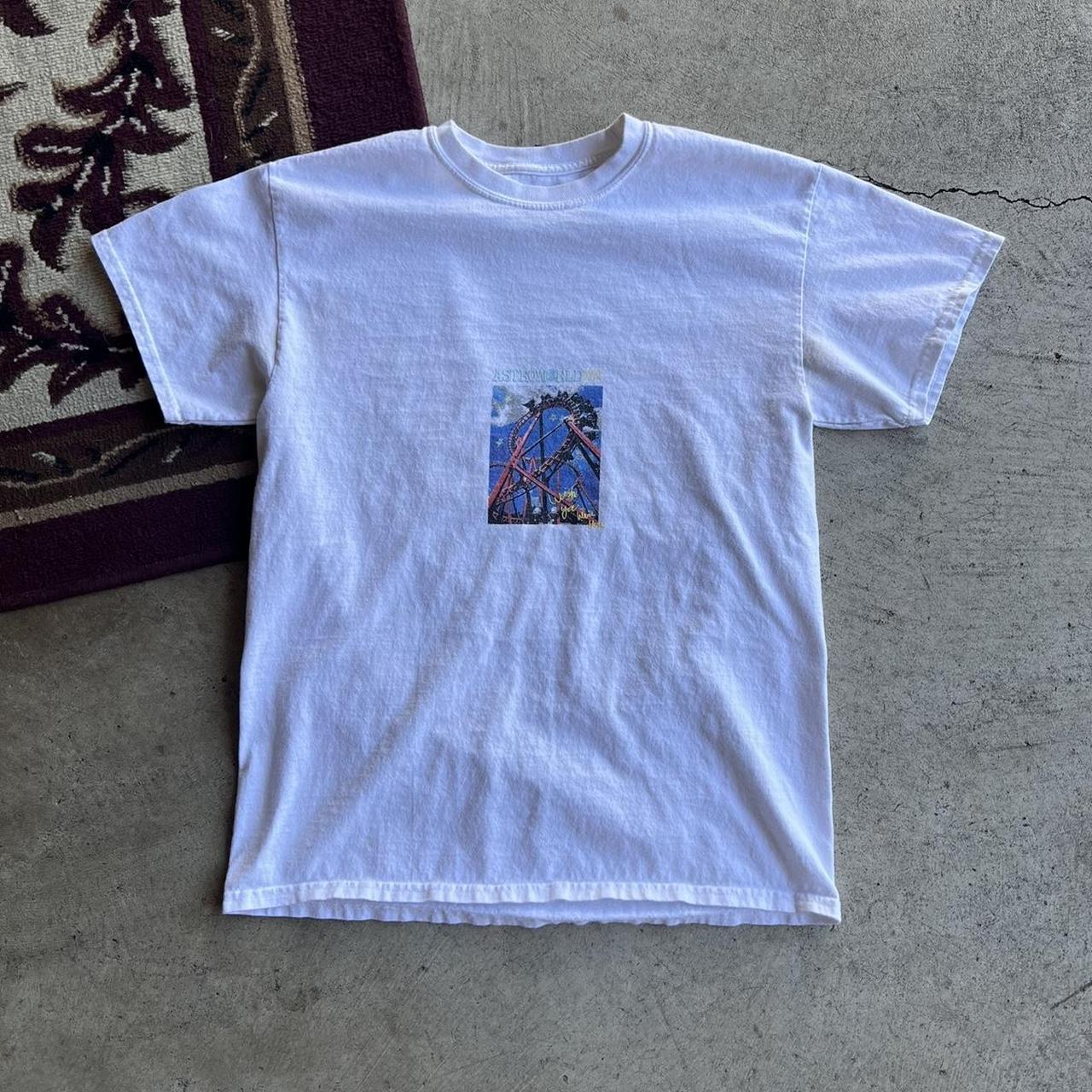 astroworld roller coaster shirt