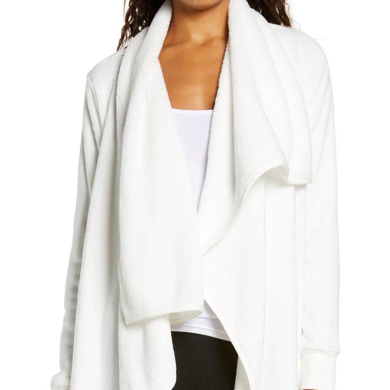 ugg fleece cardigan orla fleece cardigan in white Depop