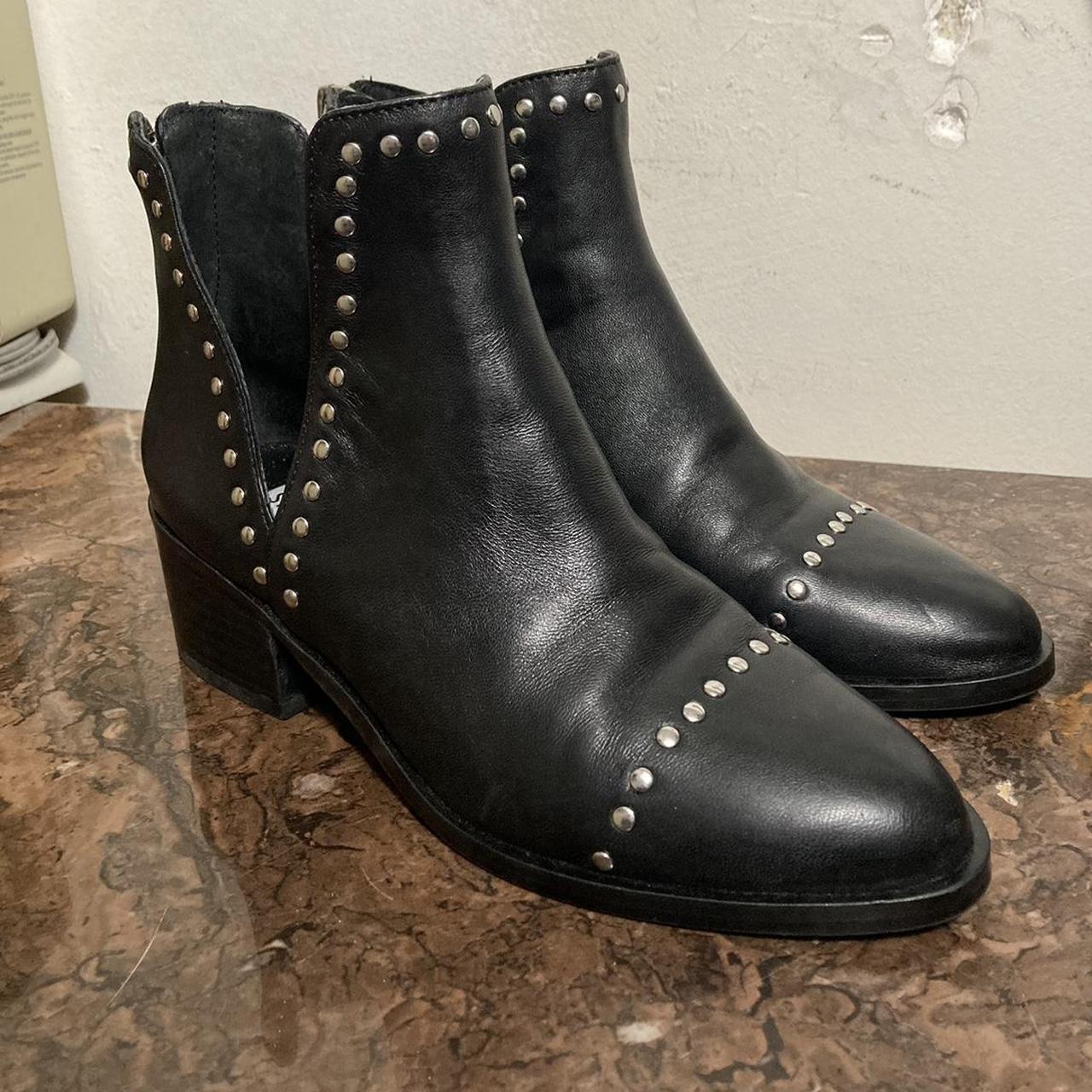 Studded booties sale steve madden