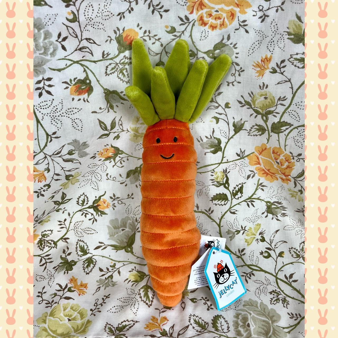 Jellycat Carrot Plush Toy Stuffed Animal Soft Cute... - Depop