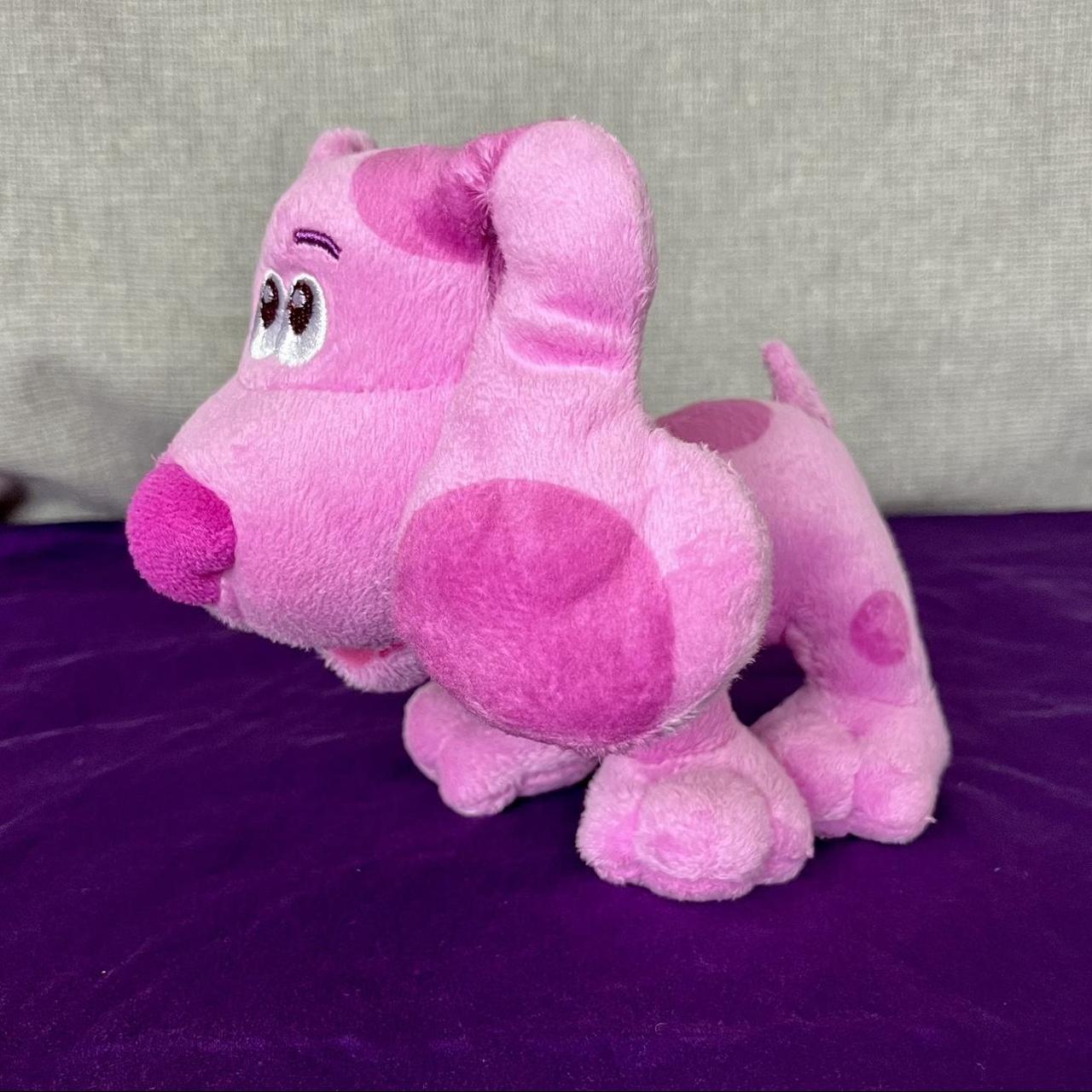 Blues Clues & You Magenta 6” Plush Pink Dog... - Depop
