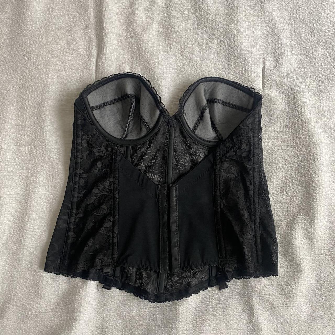 CORSET BUSTIER BLACK