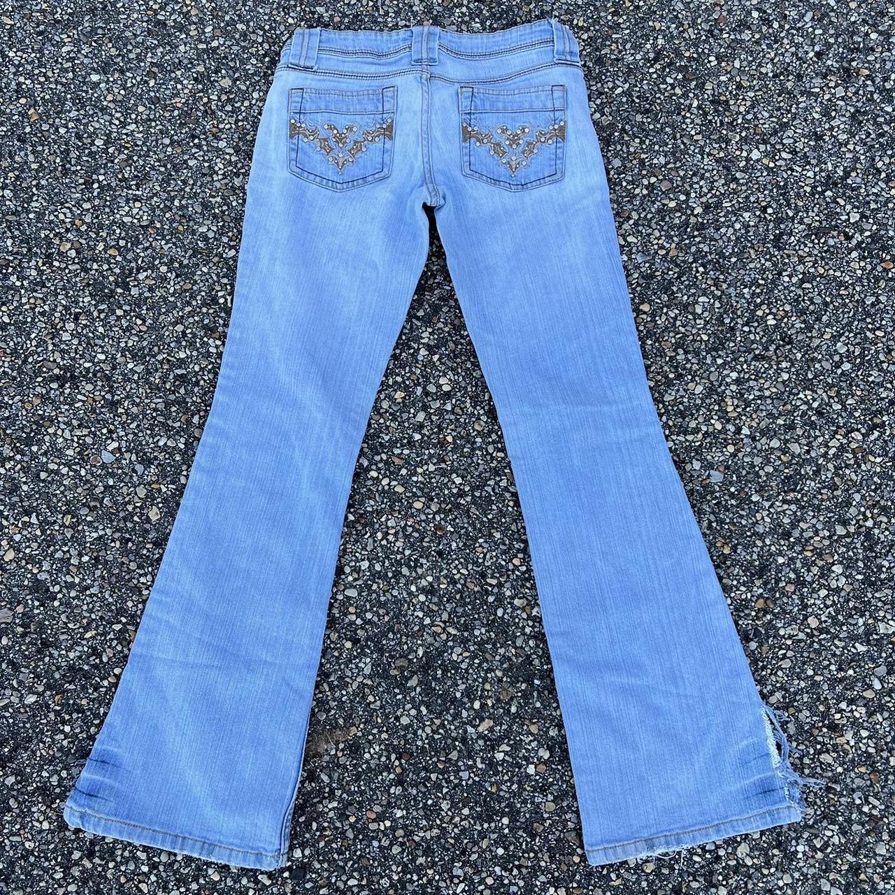 rare 90s y2k no boundaries low rise jeans excellent - Depop